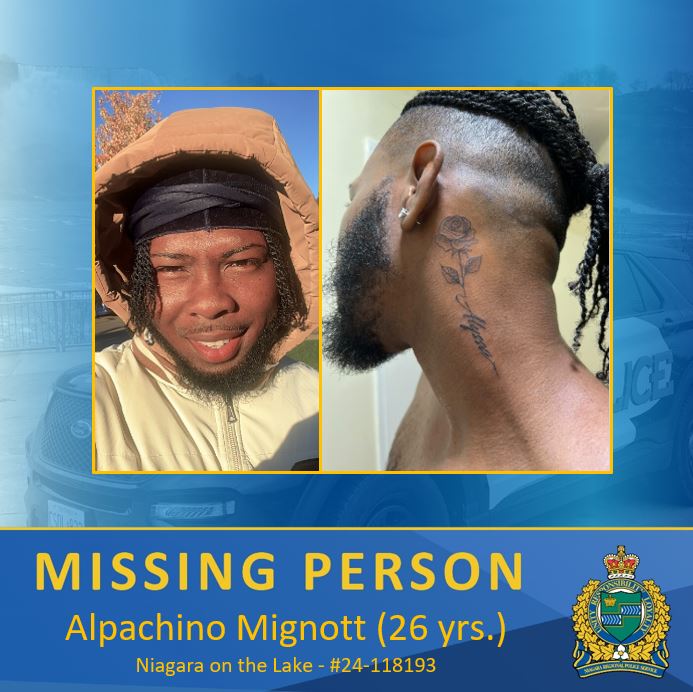 missing person alpachino mignott